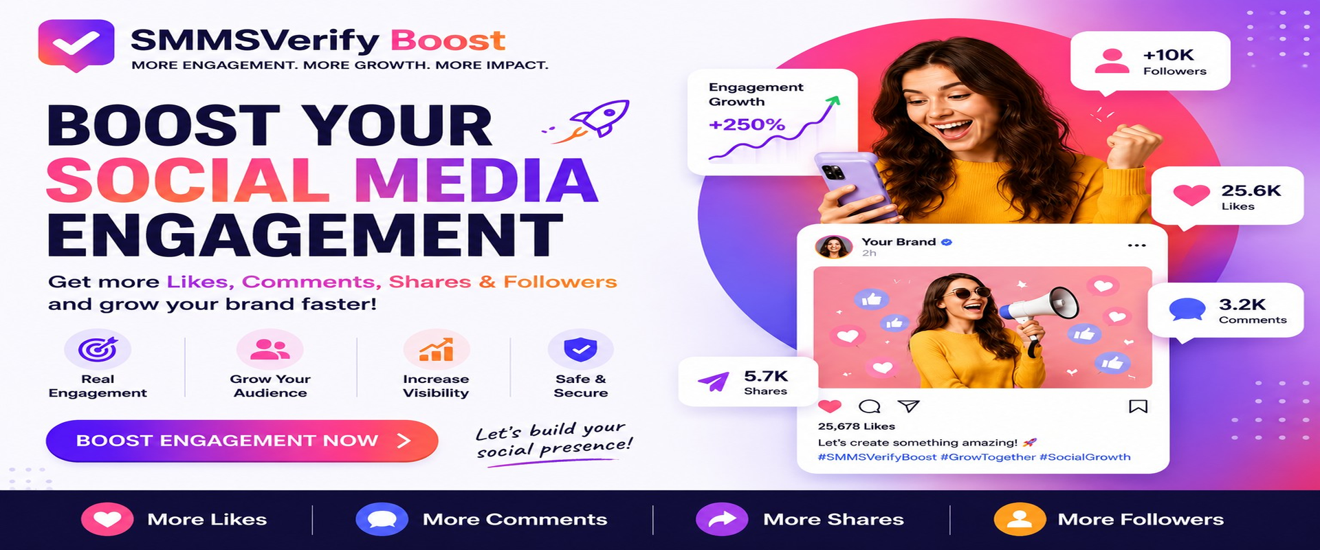 Grow up Your social media engagement